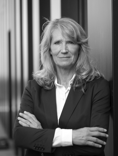 Sabine Mistler, Vorsitzende des PhV-NRW - schwarz-weiß