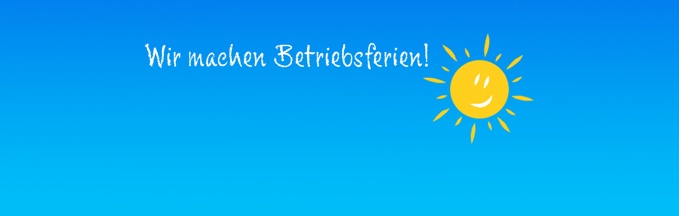 Betriebsferien in NRW - PhV NRW